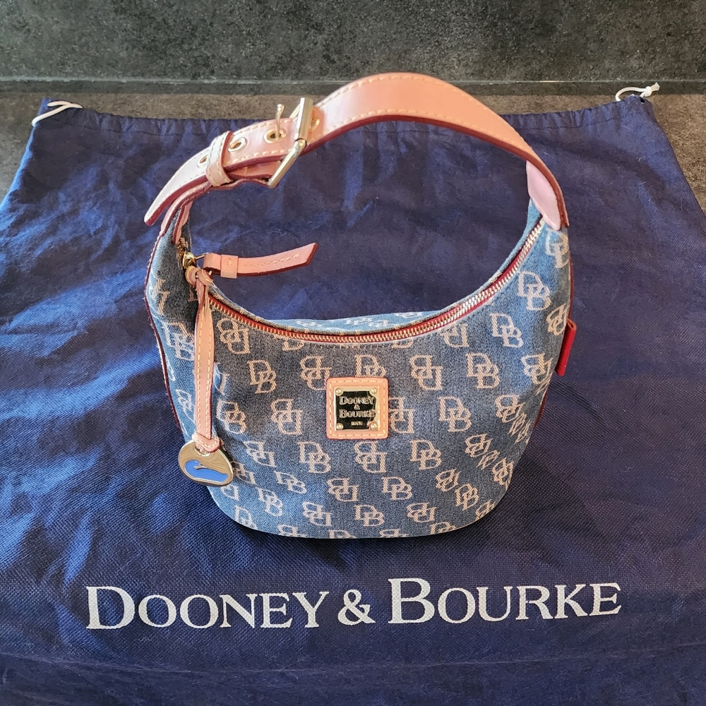 Dooney & Bourke D&B Monogram small Hobo